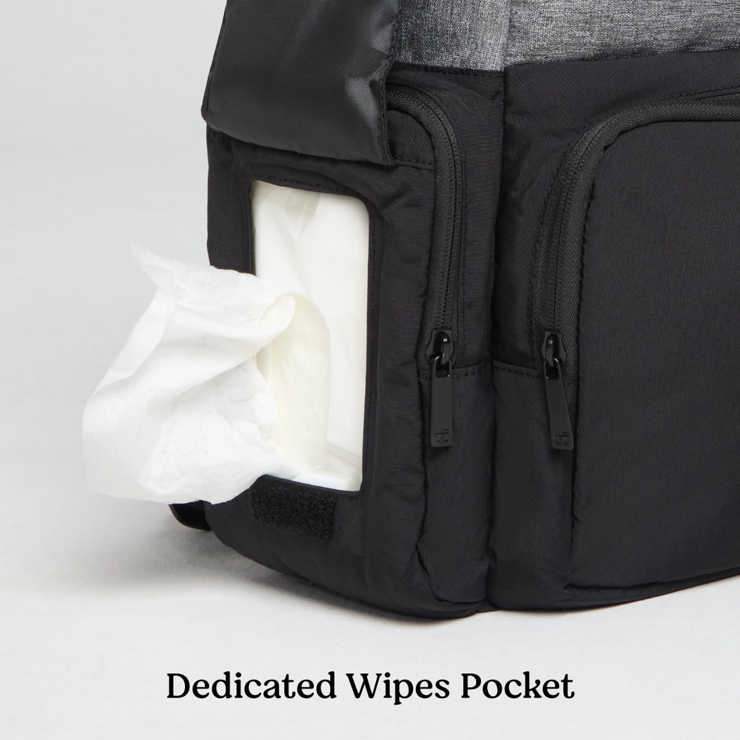Huggies Day Pack Diaper Bag, Gray Heather