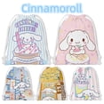 thumbnail image 2 of Bolsa de almacenamiento de algodón Cinnamoroll para mujer, monedero pequeño con cordón, bolsa de tela pequeña de viaje, bolsa de regalo de Navidad, 2 of 4