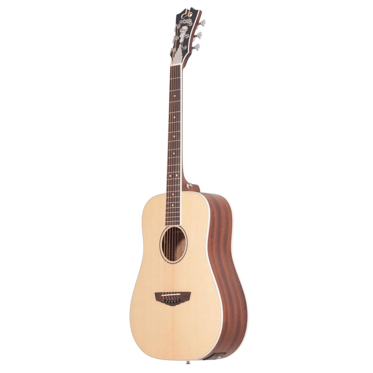 D'Angelico Premier Niagra Acoustic-Electric Guitar - Natural Spruce