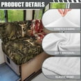 thumbnail image 6 of XYZCANDO Deer RV Dinette Cushion Covers Hunting Tree Camper Decor Stretchable Furniture Covers Comfortable 2 Seat Couch Cover Universal 1 Backrest Cover and 1 Bench Cover Green, 6 of 7