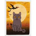 thumbnail image 1 of Carolines Treasures BB4443CHF Halloween Chartreux Chat Drapeau Toile Maison Taille, 1 of 4