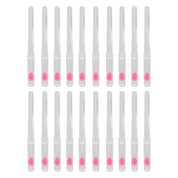 Pincel de silicona para lápiz labial, 20 piezas Pincel de silicona para lápiz labial Pincel de silicona para lápiz labial Acabado de lujo
