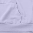 thumbnail image 7 of Migroa Hoodies for Men Tracksuit Set - Matchingquarter Zip Pullover Sportswear & Joggers Sweatpants, Versatile Athletic Casual Wear in Solid Colors , Purple Xl, 7 of 7