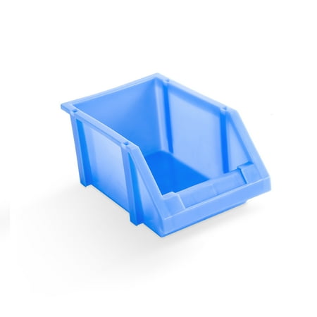 

AA Products Inc. P-SH-5PB Plastic Storage Stacking Bin for SH-4303(32 W * 43 H) Shelf Unit Shelf Accessories 10-Inch by 6.2-Inch by 4.5-Inch Blue Case of 5