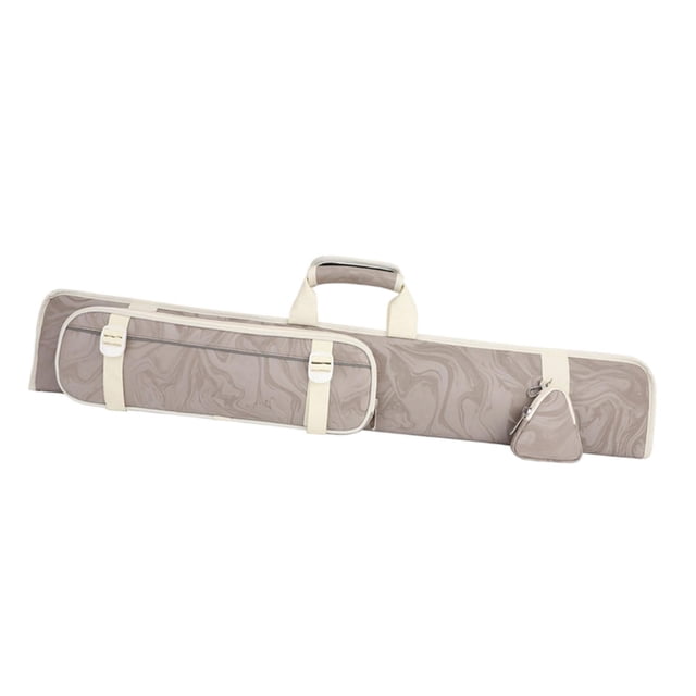 Almencla Pool Cue Case Pool Stick Protector Organizer for Outdoor Billiards Accessory Coffee