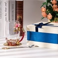 thumbnail image 3 of Taza de té AISVELDY Flower de vidrio transparente con cuchara, 3 of 7