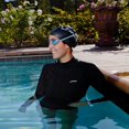 thumbnail image 4 of FINIS Thermal Swim Shirt - Women's, Kid's, and Men's High-Quality Swim Shirt for Lap Training or Outdoor Swimming - Swim Gear for Pool Accessories - Adult, Large, 4 of 6