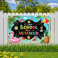 thumbnail image 4 of Tropical Flamingo School Summer Beach Banner Pineapple So Long School Hello Summer for Graduation Party Pool Beach Party Vacation, 4 of 7