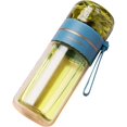 thumbnail image 1 of Bouteille Infuseur à Thé en Verre à Double Paroi Gobelet à Thé avec Infuseur Portable, 1 of 3