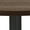 Studio Teak, Black Base, variant on KFI Studios Mode 3' Round Dining Table, Designer White, Black Base
