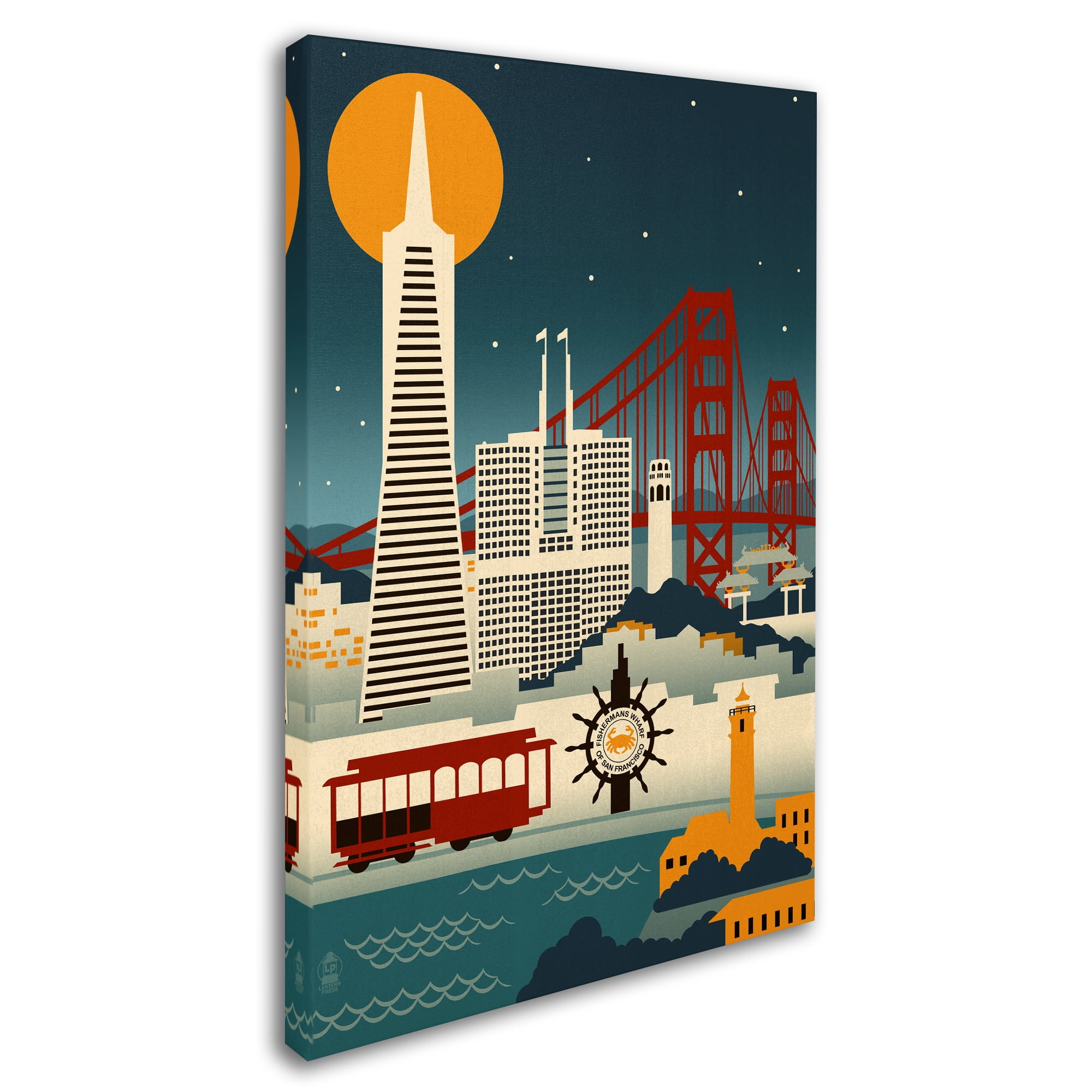 Lantern Press 'Travel 127' Canvas Art