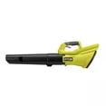 thumbnail image 1 of Sopladora de hojas RYOBI, 40 V, iones de litio, inalámbrica, 550 CFM, 120 MPH, 1 of 8