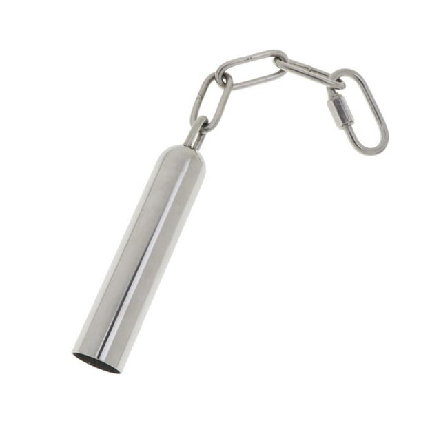 Pájaro campana de acero inoxidable juguetes masticar loro juguete colgante S S Yuyangstore Bird Bell Toy