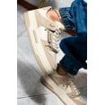 thumbnail image 4 of Tenis Sneakers agujeta sport Casual para Mujer Liliana Shoes Timothy1 Beige, 4 of 4