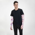 thumbnail image 4 of Kdxio Lilies Flowers Print UV Sun Protection Arm Sleeves - Tattoo Cover Up - Basketball Arm Sleeve UPF 50 Cooling for Men Women, 4 of 7