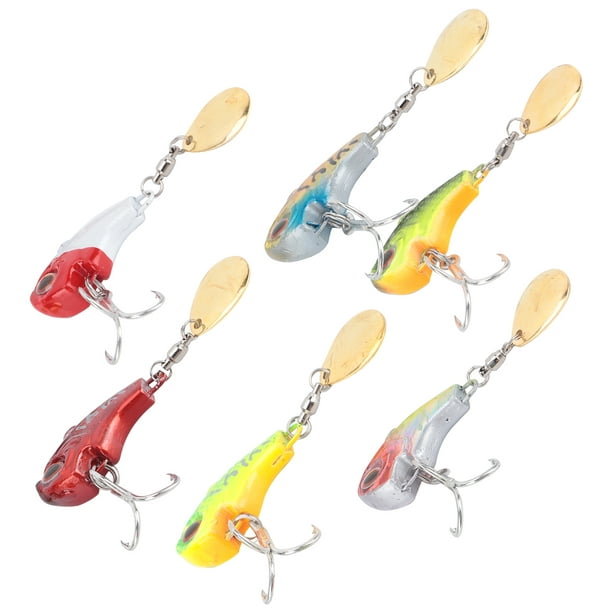 Fosa Pin Crank Bait,tail Spin Metal Vib Jig Bait 16g Fishing Lures Fly Fishing Hard Wobblers Crankbaits Lure,vib With Spoon Hard Fishing Tackle