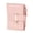 Pink, variant on Deago Women's Slim Leather Bifold Wallet Credit Card Holder with ID Window & Zipper Coin Pocket Purse (Pink)