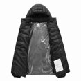 thumbnail image 3 of Electric Heated Cotton Jacket Four Control 21 Zone Battery Powered Winter Coat, 3 of 4