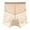 Beige, variant on Ladies Tucking & Lifting Shaping Panties Lace Medium High Waist Breathable Panties Athletic Underwear Women Thong XXXL