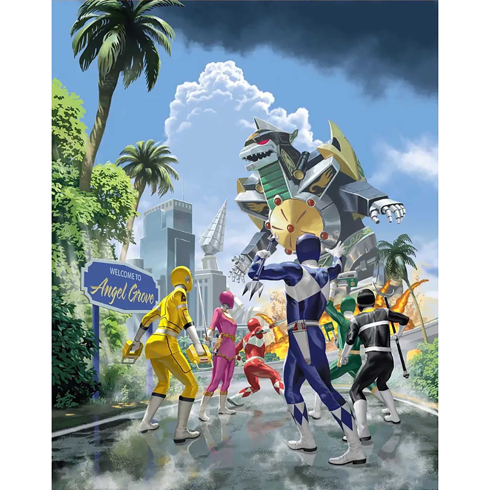 Power Rangers Roleplaying Game: Adventures in Angel Grove - Adventure Book, Hardcover Guide Requires Core Rulebook to Play, Levels 1 to 5, 4-7 Roleplayers