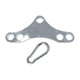 thumbnail image 4 of Accesorio de Pulldown con Gancho de Resorte a Presión, Dispositivo de Entrenamiento para Rack de Sentadillas, Placa Separadora, Placa Adaptadora Dobl, 4 of 9