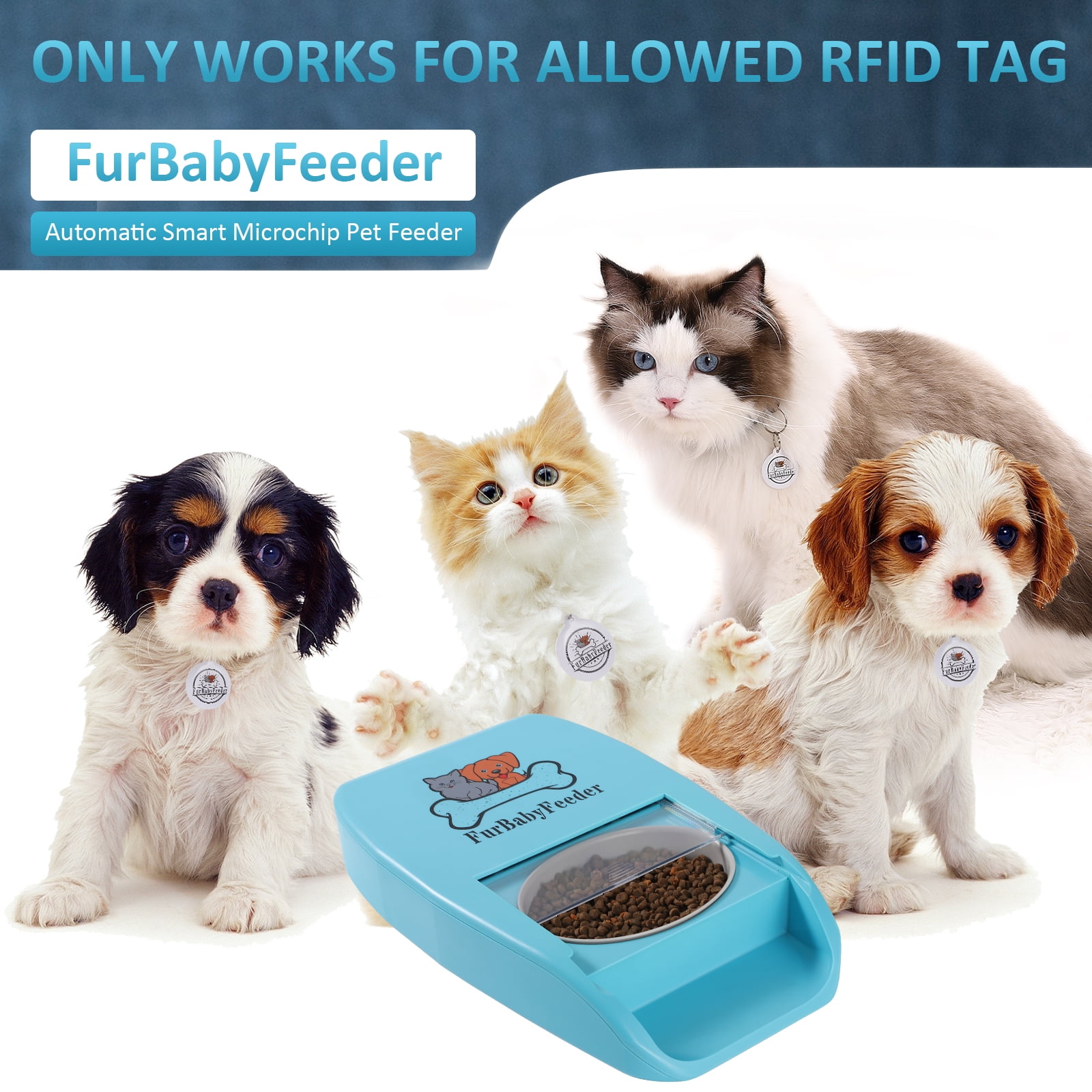 Dog top rfid tag