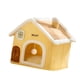 thumbnail image 5 of Casa cálida para gatos, escondite, rascador, refugio para mascotas pequeñas, juguete interactivo para gatos durmiendo. M para mascota de 4 kg, 5 of 9