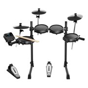 Alesis Turbo Mesh Kit Seven-Piece Electronic Drum Kit w/Mesh Heads with Headphones Package