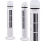 thumbnail image 2 of Small Vertical Towers Fan with Light Lightweight Quiet Table Airs Cooler for Bedroom Living Room, 2 of 5