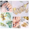 thumbnail image 6 of 1 Set Nail Art Foil Flakes Red Foil Nail Art Chip Glitter Metallic Foil Flakes with Tweezers for Resin Jewelry Nail Bright Glitter, 6 of 7