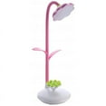 thumbnail image 1 of Jinsinto LED Charging Desk Lamp Learning Small Desk Lamp Retractable Folding Sunflower Mobile Phone Holder, Pink, 1 of 5
