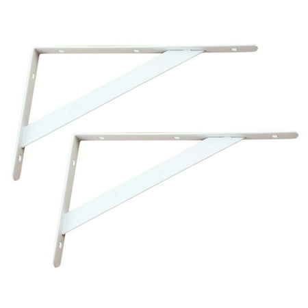 

Heavy Duty -shaped Wall Bracket Support DIY 300x190x2mm White