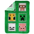 thumbnail image 4 of Minecraft Jeté en Molleton Toucher Soie pour Enfants, 100 % Polyester, 4 of 6