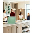 thumbnail image 6 of Upstreman 1.7 Cu ft Mini Fridge with Freezer Single Door Compact Refrigerator, Low Noise, Energy Saving, Adjustable Temperature, Reversible Door, for Home Office Dorm, Green FR17, 6 of 11