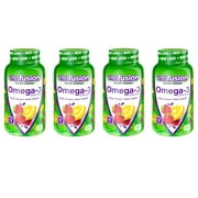 4 Packs Vitafusion Omega-3 Gummies 120 Count Each