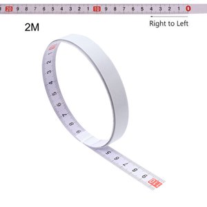 Iumwxz 1/2/3/5 M Self-Adhesive Measuring Tape Tape Measure Tape Measurements home tool White steel and metal hometrends