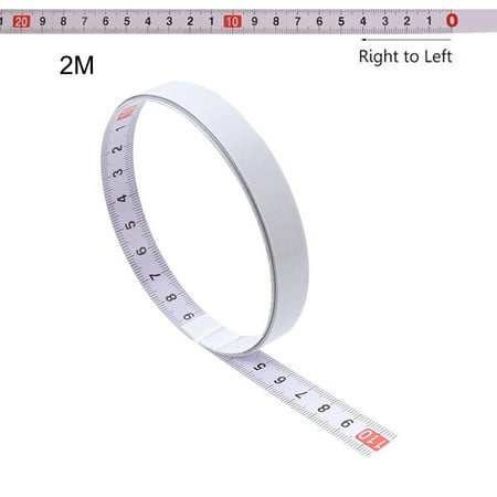 

NIUREDLTD 1/2/3/5 M Self-Adhesive Measuring Tape Tape Measure Tape Measurements