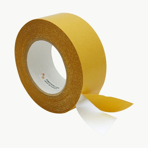 JVCC DC-4420LB Double-Sided PVC Tape: 2 in x 36 yds. (Clear)