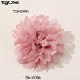 thumbnail image 5 of Necvior Camellia Lapel Pin Versatile Chiffon Flower Shape Breastpin Accessory Brooch Pin, 5 of 17