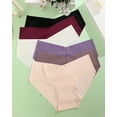 6 Pack Seamless Underwear For Women Soft Stretch Invisibles Bikini Panties No Show