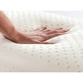 thumbnail image 4 of QQbed 100% Natural Talalay Latex Pillow, Medium Support with Removable Breathable Certified Cover, 4 of 8