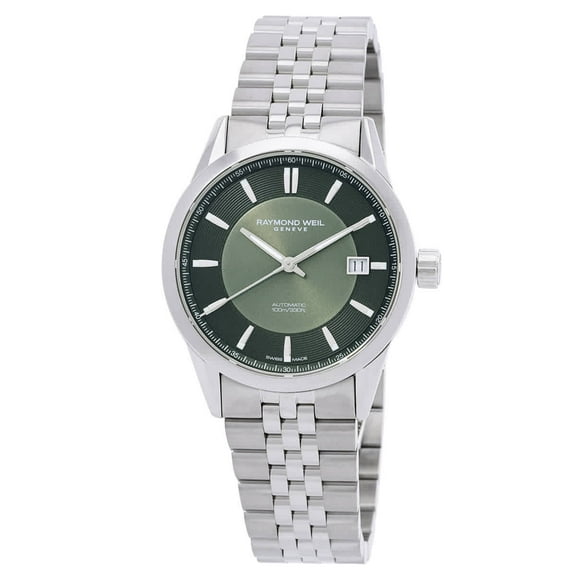 Raymond Weil Freelancer Automatic Green Dial Men's Watch 2771-ST-52051