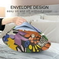 thumbnail image 4 of Yayeee Pillowcase Standard Size Set of 2 Satin Wrinkle Resistant Pillow Case, Blue Floral, 4 of 8