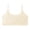 Beige, variant on Seamless Training Bras for Girls 7-12 Soft First Bra, Adjustable Girls Cami Bra Longline Crop-Double-Layer Lined White 7-8 Years