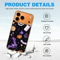 thumbnail image 4 of Case For Apple iPhone Air / 17 Pro / 17 Pro Max Series Case, Slim Thin Transparent Flexible Clear TPU Shockproof Phone Case For iPhone 17 Series, Halloween Ghost Pumpkins (5), 4 of 6