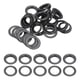 thumbnail image 1 of Uxcell 20 Set Ojales con Arandelas 1" Kit de Herramientas de Ojales de Hierro, Negro, 1 of 6