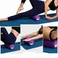 thumbnail image 5 of Textured Foam Roller, Hollow EVA Yoga Massage Roller 10.2 x 3.1 in for Pilates, Stretching and Fitness, 5 of 9