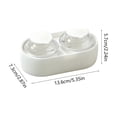 thumbnail image 3 of Molde grande para bolas de hielo para whisky y cócteles: molde de silicona de doble cavidad con tapa hermética para enfriar bebidas lentamente., 3 of 6