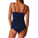 thumbnail image 4 of SKINY Top de tirantes para mujer – Sensation, top, escote en V, relleno, microfibra Azul oscuro 2XL (2X-Large), 4 of 4