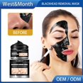 thumbnail image 2 of Peel Off Blackhead Remove Yeso Nariz Pull Suministro de máscara negra para mujeres Belleza, 2 of 7